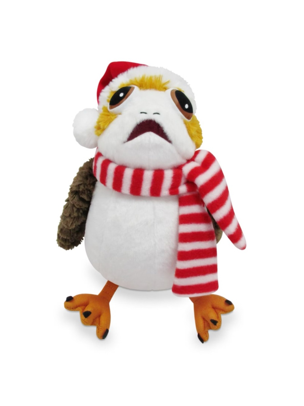 NEW! Disney Star Wars Porg Holiday Cheer Medium Soft Plush Toy Christmas Joy